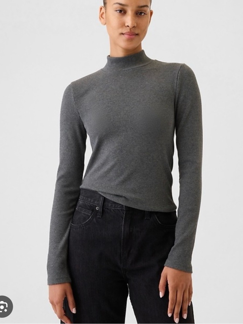 MODERN MOCKNECK SHIRT FROM GAP